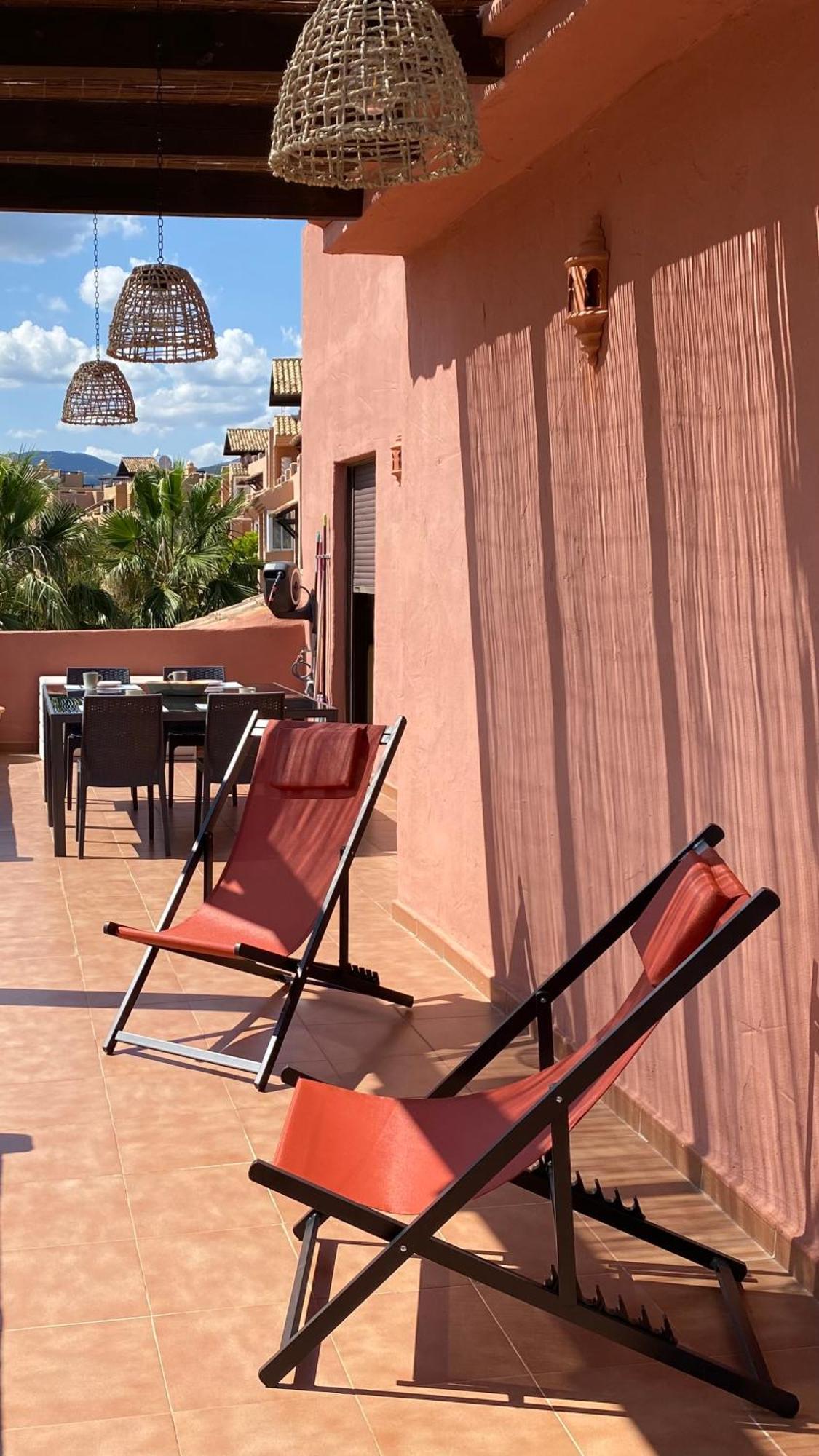 Penthouse Majestic Costa Golf Casares Apartment Bagian luar foto