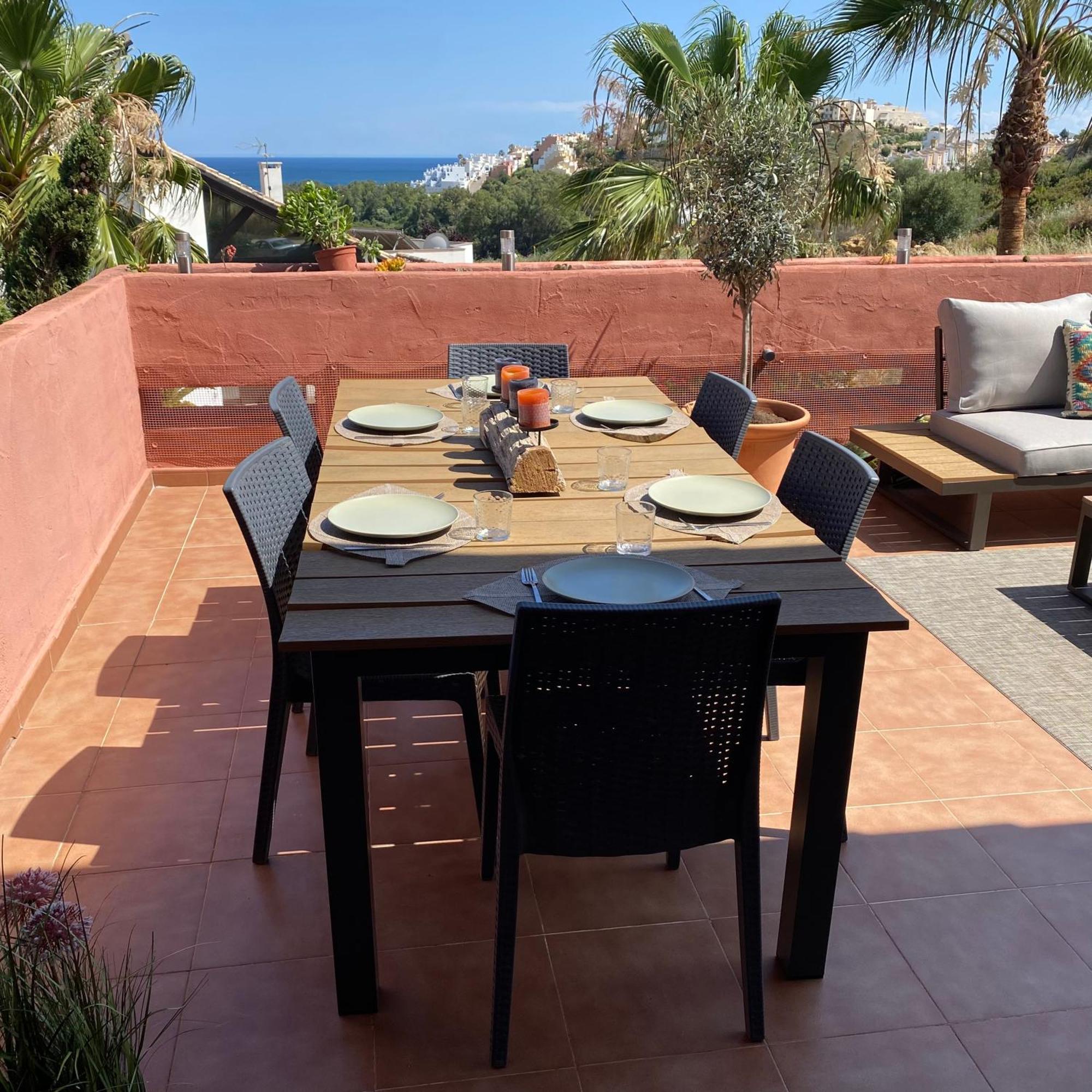 Penthouse Majestic Costa Golf Casares Apartment Bagian luar foto